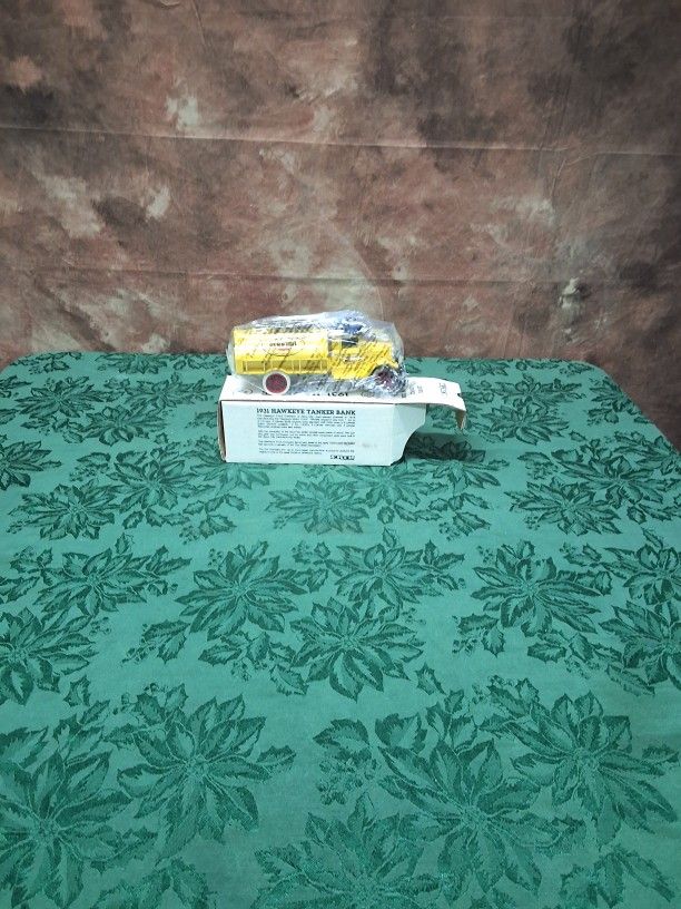Vintage Pennzoil Gasoline Advertising Diecast Toy Bank In The Original Box