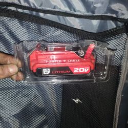  New Porter Cable Lithium 20v  Battery