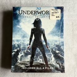 Underworld Legacy Collection Blu-ray Box Set – Includes All 4 Films – New Sealed