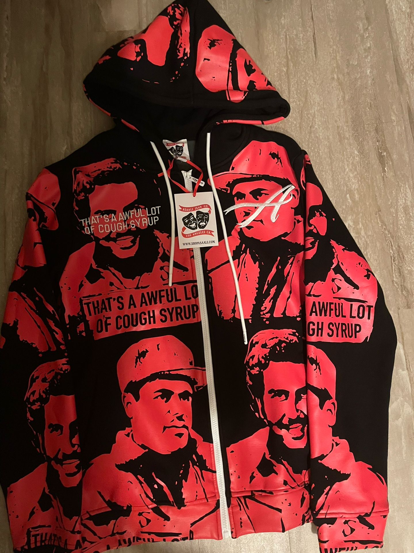 Asaali X Alocs Hoodie Size M