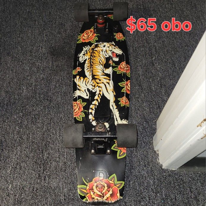 PENNY 27" NICKEL TIGER BLOOM CRUISER SKATEBOARD