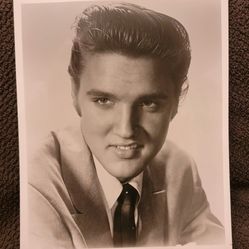 RARE Elvis Presley B&W Photo