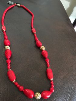 Bahamian glass necklace