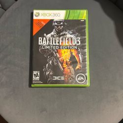 Batllefield 3 Limited Edition Xbox 360