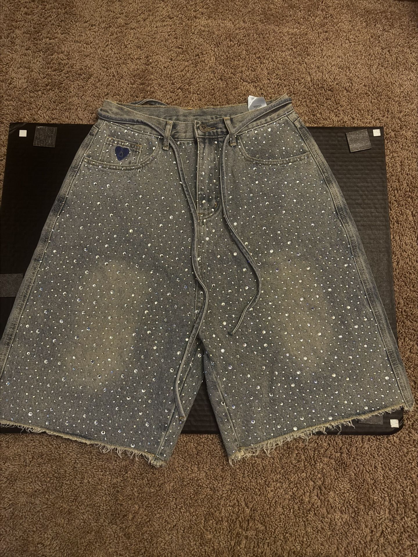Aelfric Eden Rhimestone Jorts