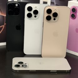 Unlocked iPhone 16 Pro Max 256GB - All Colors