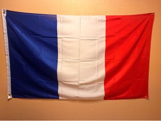France Flag 60x35 Inches – Decorative National Flag for Home & Events