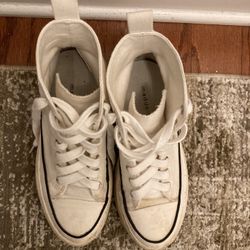 Obo Cute Madden girl high top platform tennis shoes converse style women’s size 6 1/2 6.5  Apex 