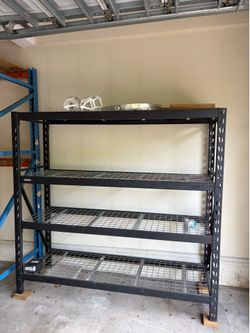 Black shelf