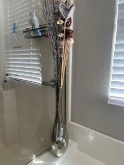 Silver  vase