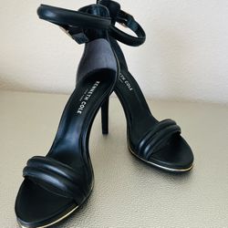 Kenneth Cole High Heel Sandals 7.5 Black 