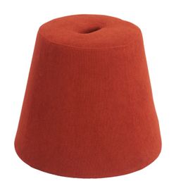 Upela Red Ottoman