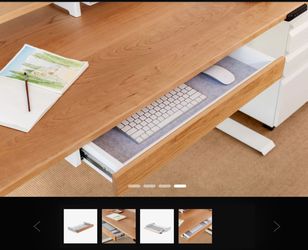 Integrated drawer keyboard tray