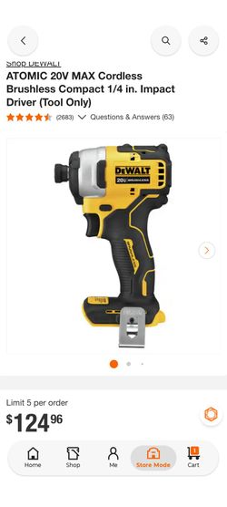 Dewalt inpact driver
