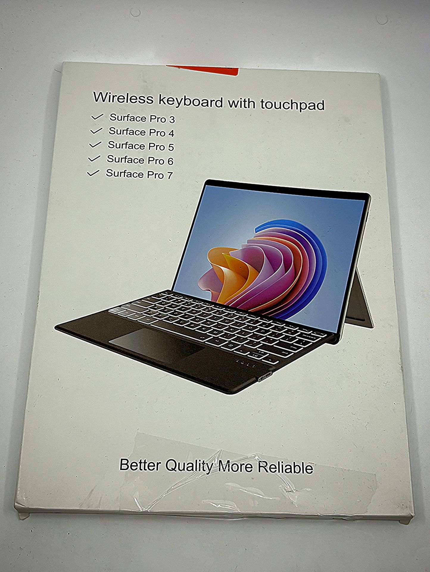 NEW! Surface Pro Bluetooth keyboard backlit typing
