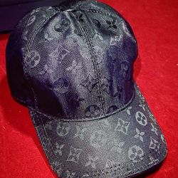 Louis Vuitton  Black Mongram Adjustable  Hat Unisex  