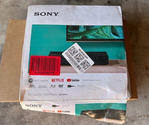 Brand New Sony Blu-Ray Player (Never Opened) - Wi-Fi & HDMI