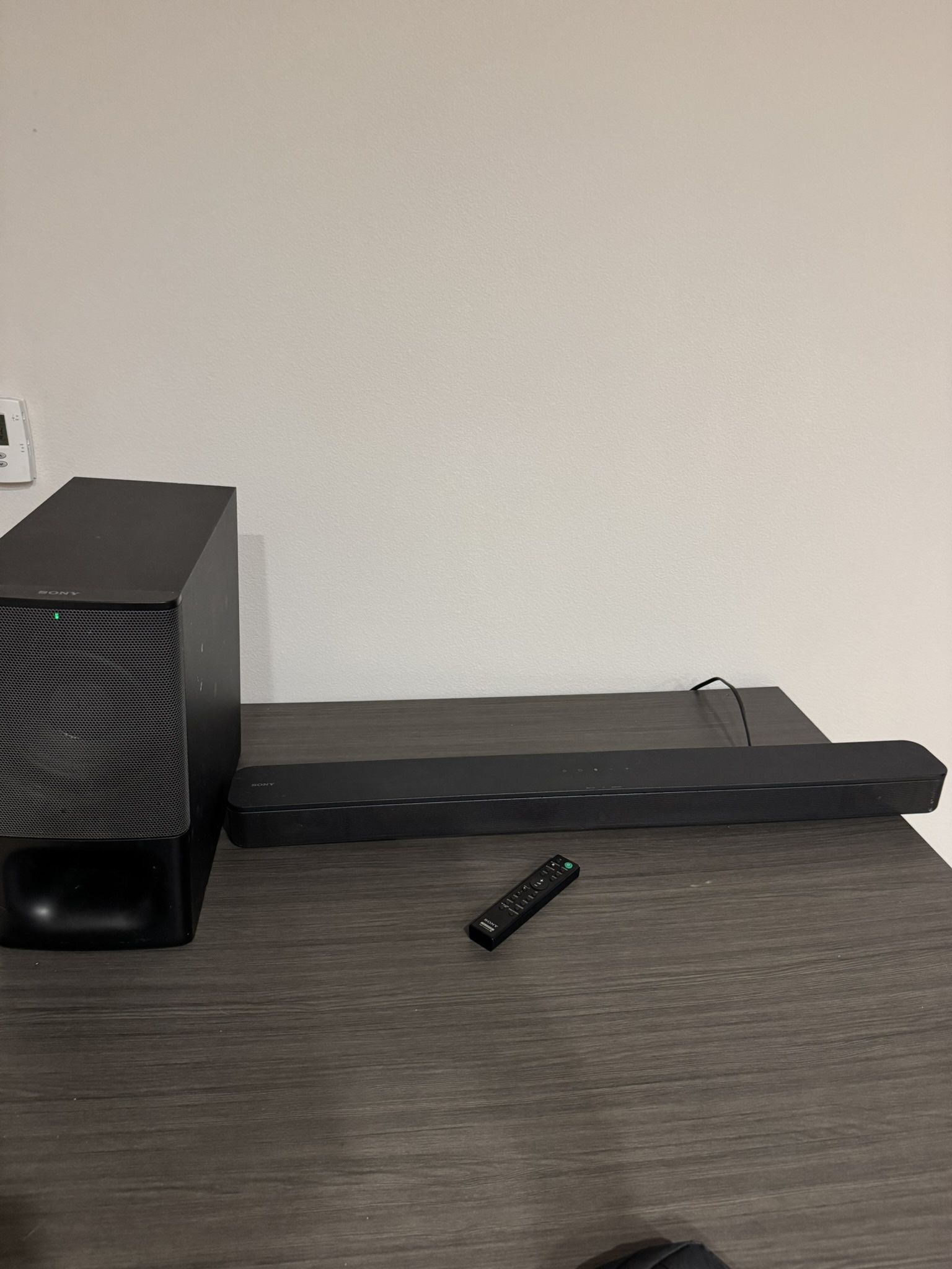 Sony Soundbar & Subwoofer 