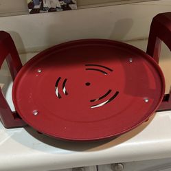 Big Boss Oil-less Fryer Replacement Bowl Holder Base Red