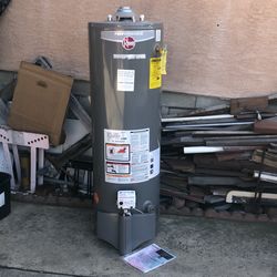 Rheem water heater . Not working