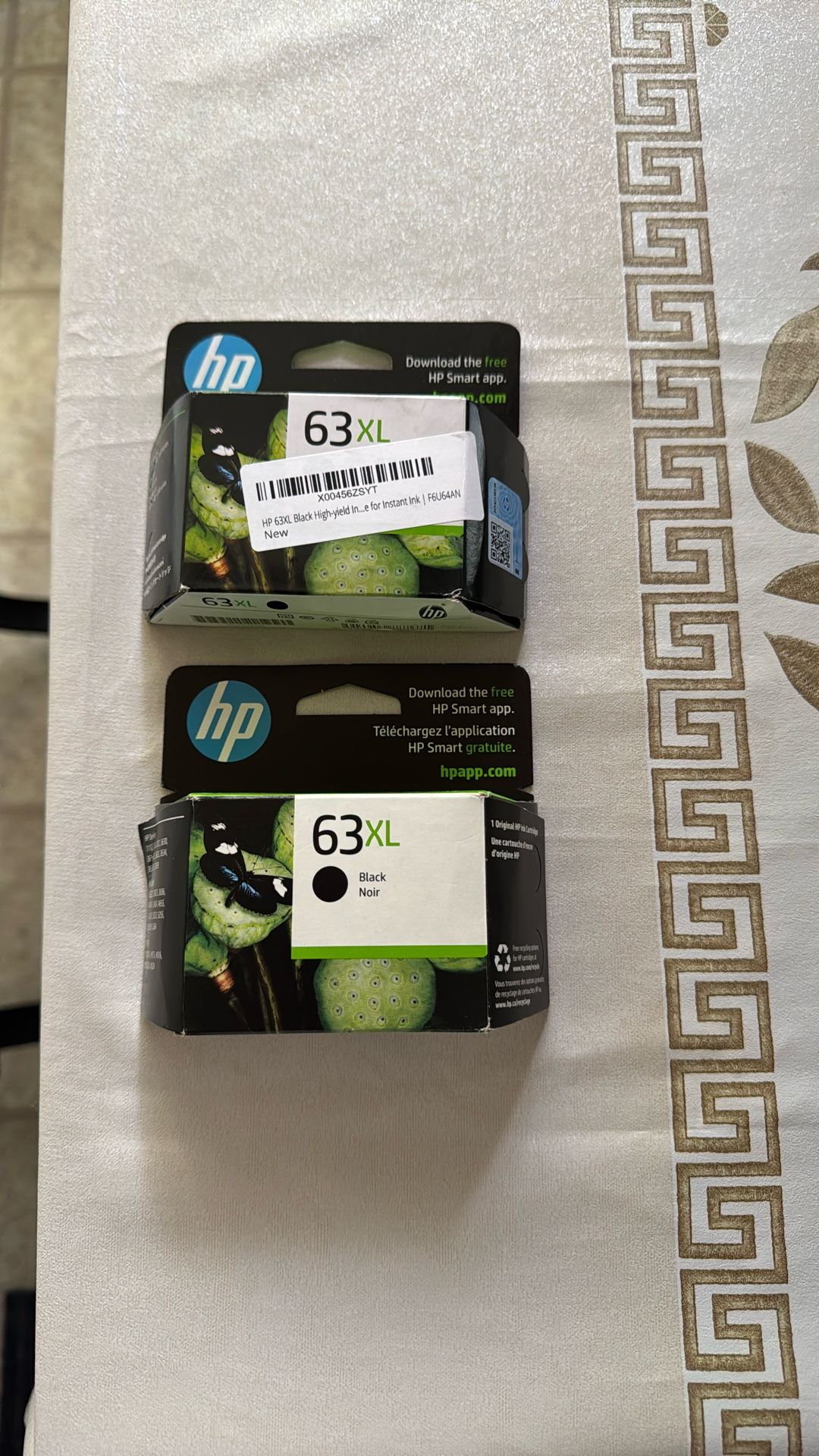 2 hp 63XL Black Noir