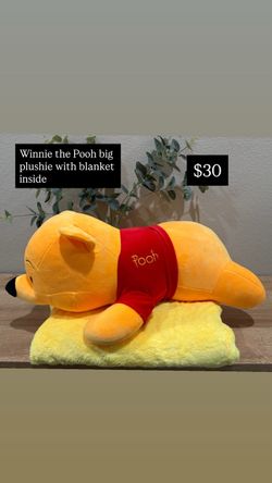 Winnie the Pooh Large Plush with Blanket