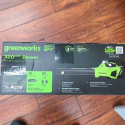 Greenworks 320 Cfm Blower