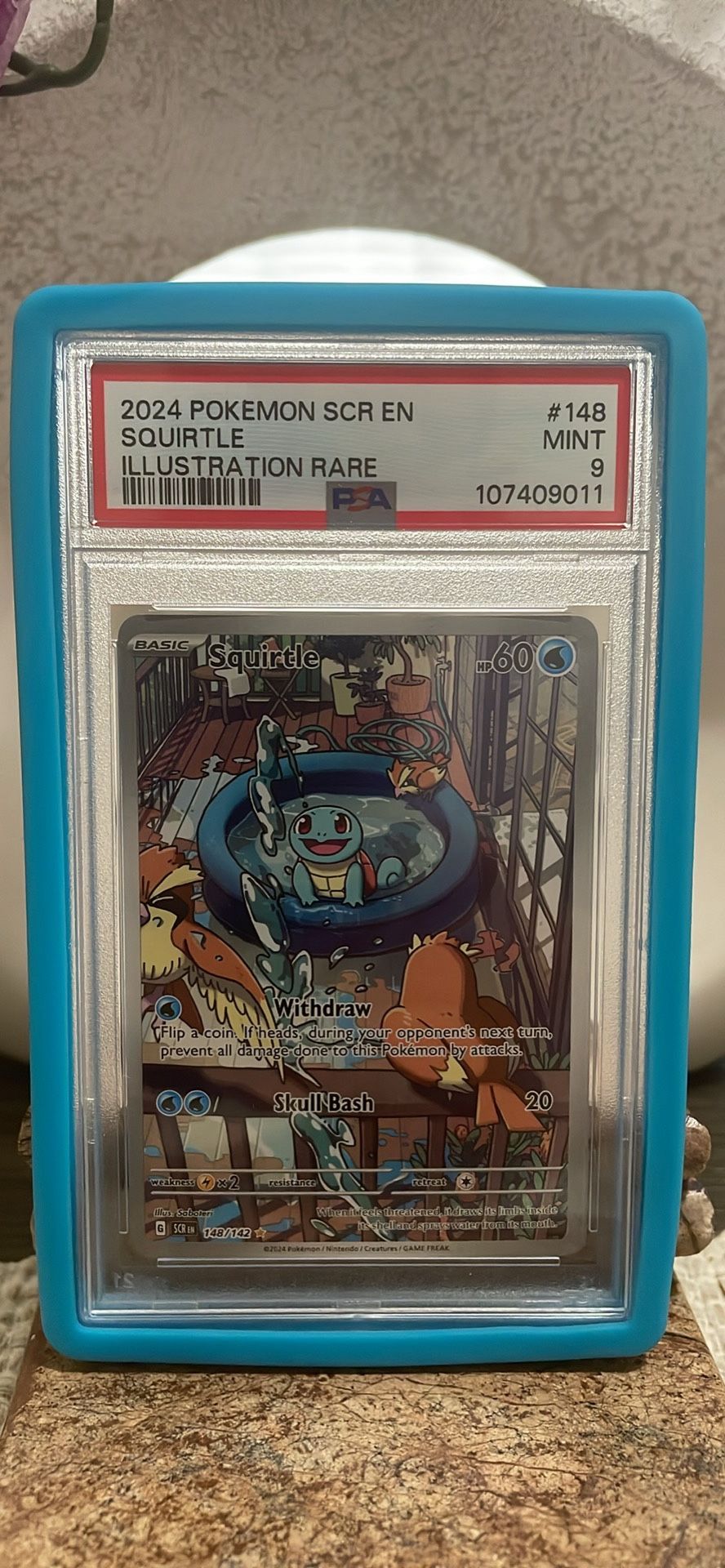 Pokemon PSA 9 Squirtle