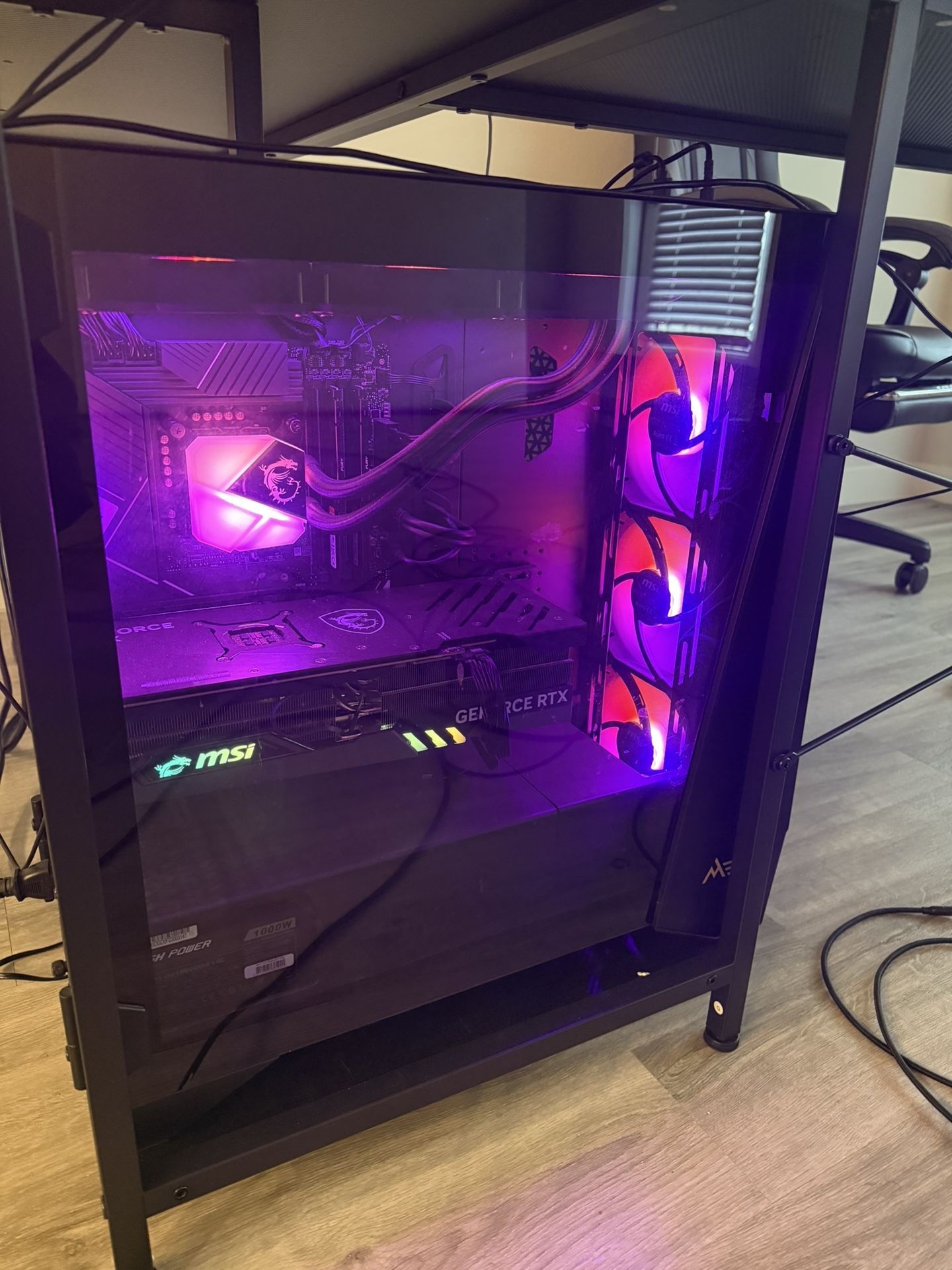 MSI - Infinite RS Gaming Desktop - Intel Core i9-13900KF - 32GB Memory - NVIDIA GeForce RTX 4090 - 2TB SSD + 2TB HD - Black