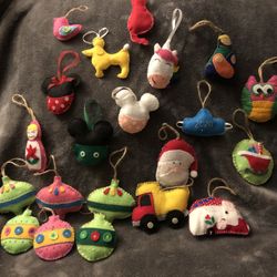 Felt Christmas Ornaments