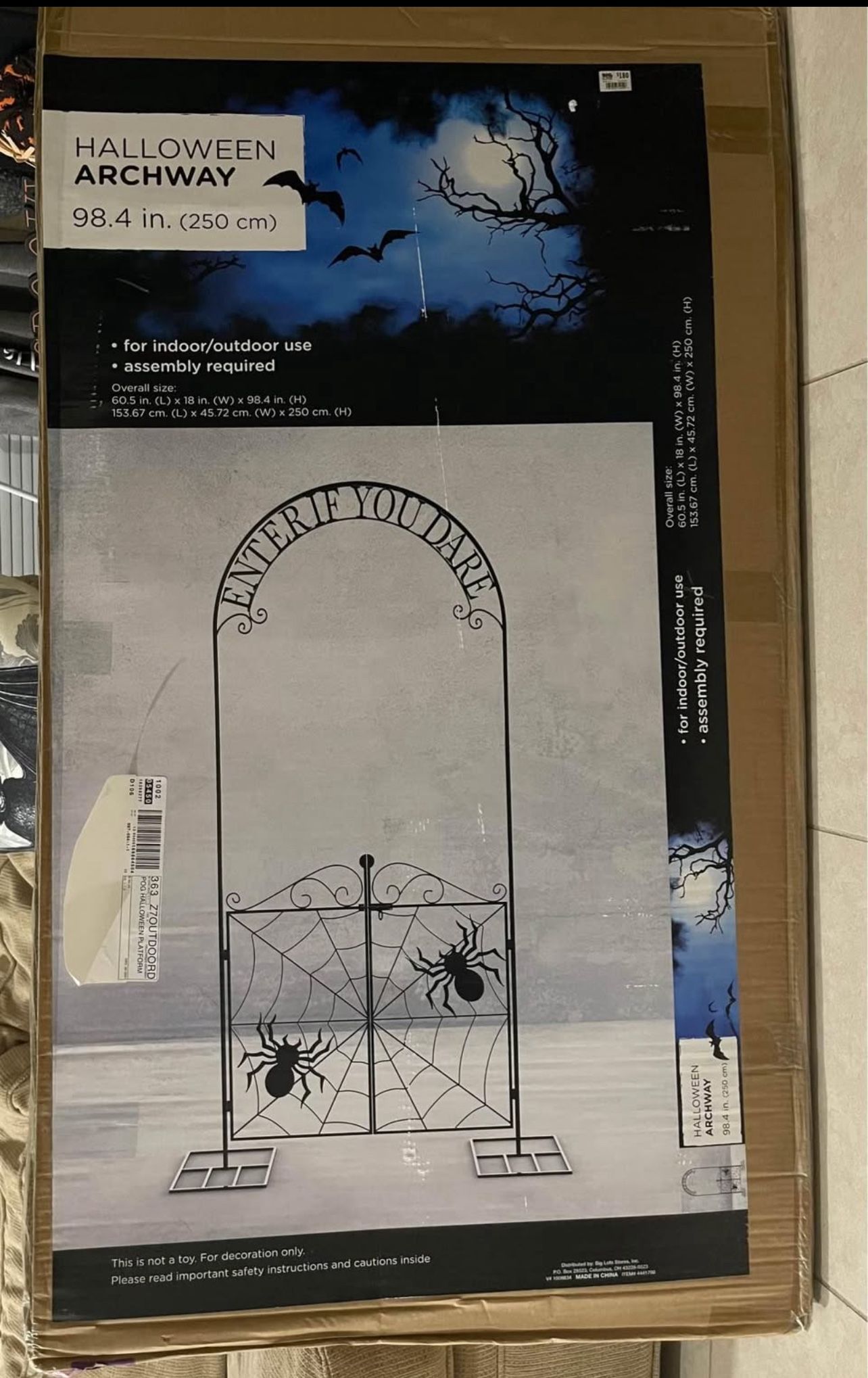 NEW Halloween Archway 