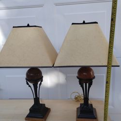 Set Of Table Lamps Vtg Robert Abbey