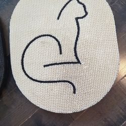 Two!!! Cat Scratching Pads - Oval Shaped