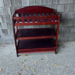 Wood Baby Changing Table