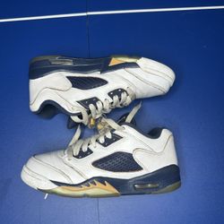 JORDAN 5 LOW DUNK FROM ABOVE Sz 4Y USED/NO BOX