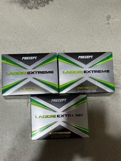 24 NEW GOLF BALLS Precept Laddie Extreme Double Dozen Distance Golf Balls