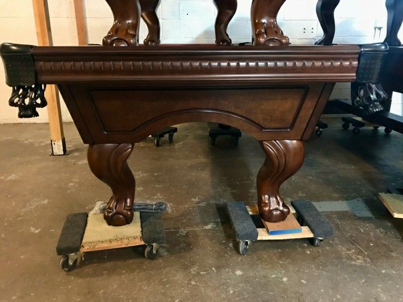 7' or 8' Savannah Pool Table - Delivered and Installed