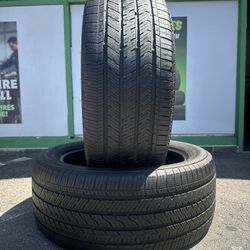 🔥 2 USED Bridgestone Alenza Sport A/S Runflat Tires 275/45R20 | 6/32 Tread | 30-Day Warranty | $150 Pair