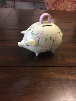 Decorative piggy bank