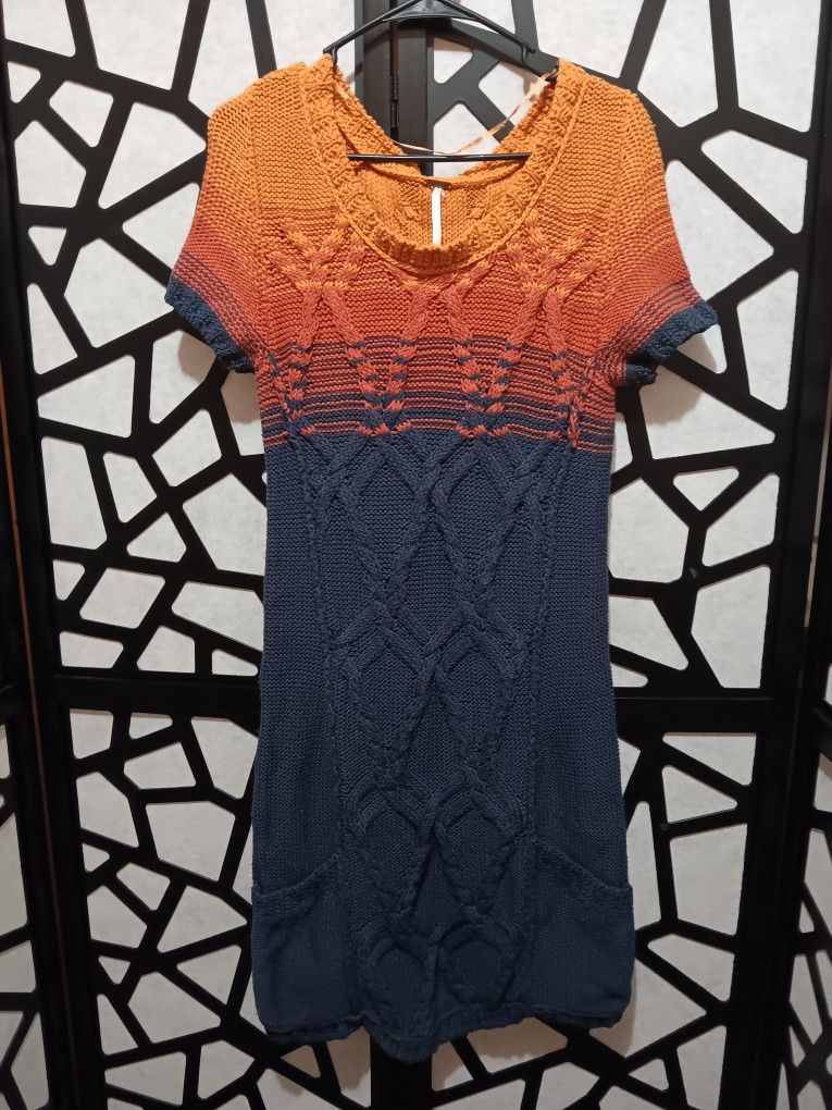 Free People - Sunset Ombre Sweater Dress - L