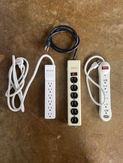 Power Strips - 3 Of Them - $10 Each Or $25 For All 3