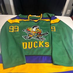 Large Banks Mighty Ducks Jersey