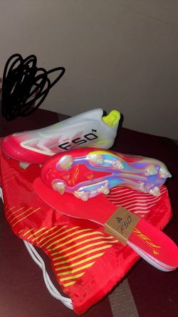Adidas F50+ Elite - Men size 7.5 - color white/black/yellow/Red
