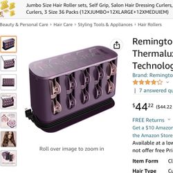 Remington Pro Hair Setter With Thermaluxe Advanced Thermal Technology, Rose, 1 Count