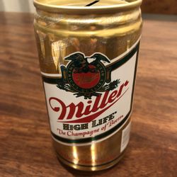   VINTAGE MILLER COIN CAN