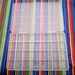 13¾" x 8¾" Plastic Crafting/Bead Organizer