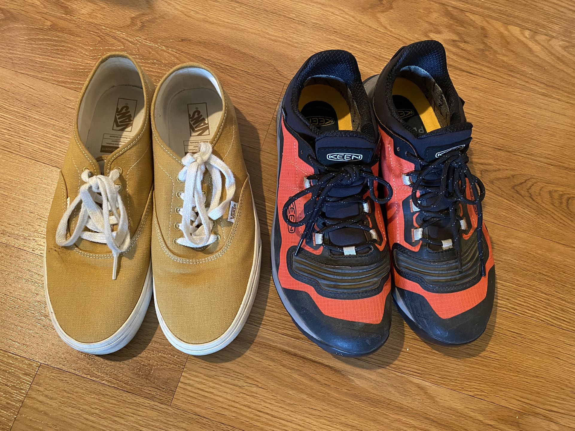 Vans And Keen Shoes