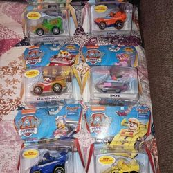 True Metal Paw Patrol Lot