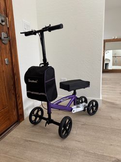 Knee scooter brand new / knee walker with suspension just assembled