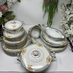 Exquisite Noritake Japan Fine China – Full Coordinated Dinner Service